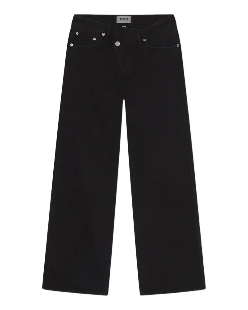 AGOLDE Arc Criss Cross jeans - Schwarz Schwarz