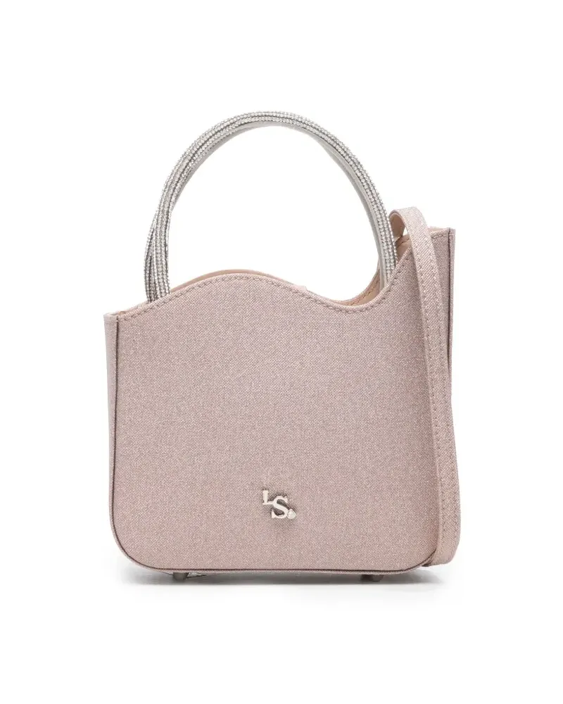 Le Silla Ivy Handtasche mit Glitter-Optik - Rosa Rosa