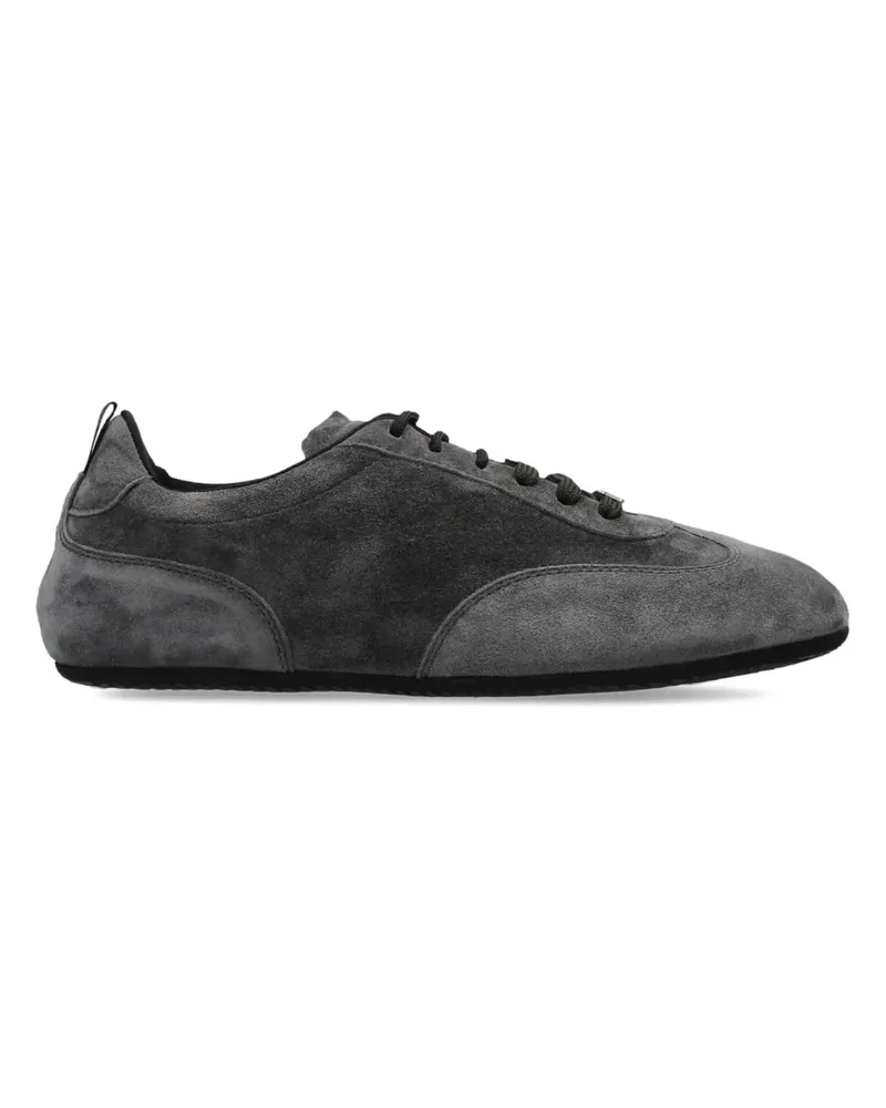 Max Mara Stecca Sneakers mit Logo - Grau Grau