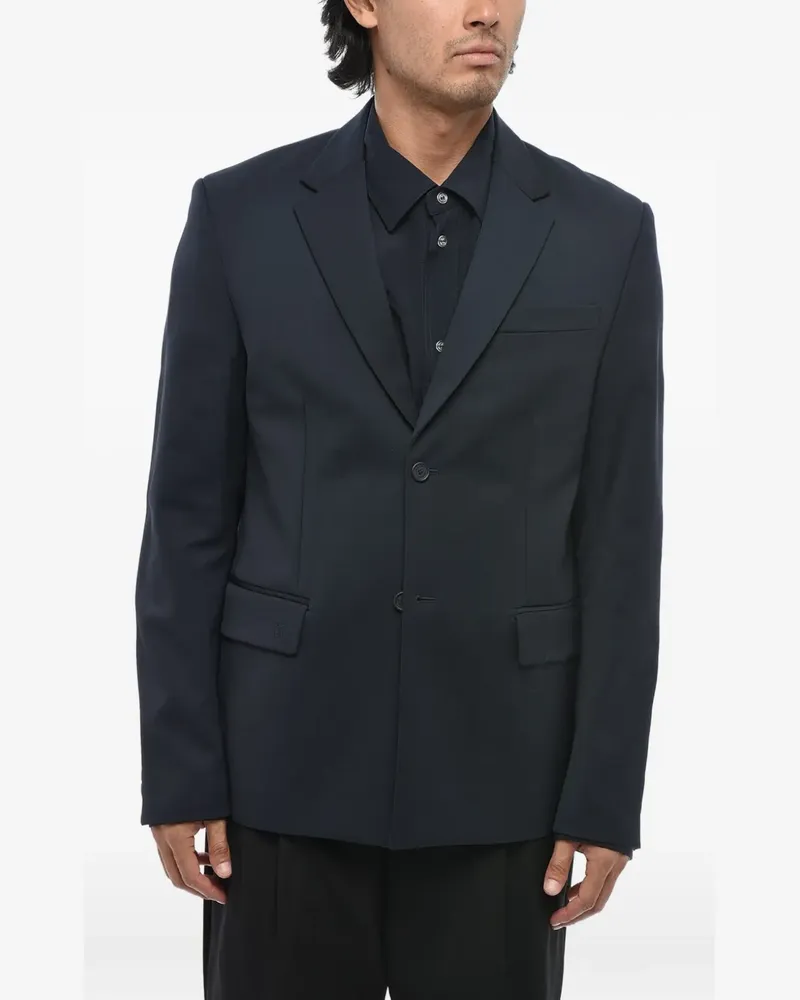 OFF-WHITE Staff Uniform single-breasted blazer - Blau Blau