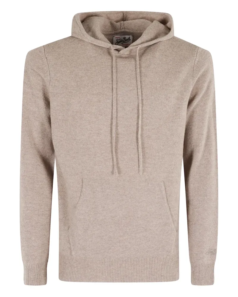MC2 Saint Barth wool hoodie - Nude Nude