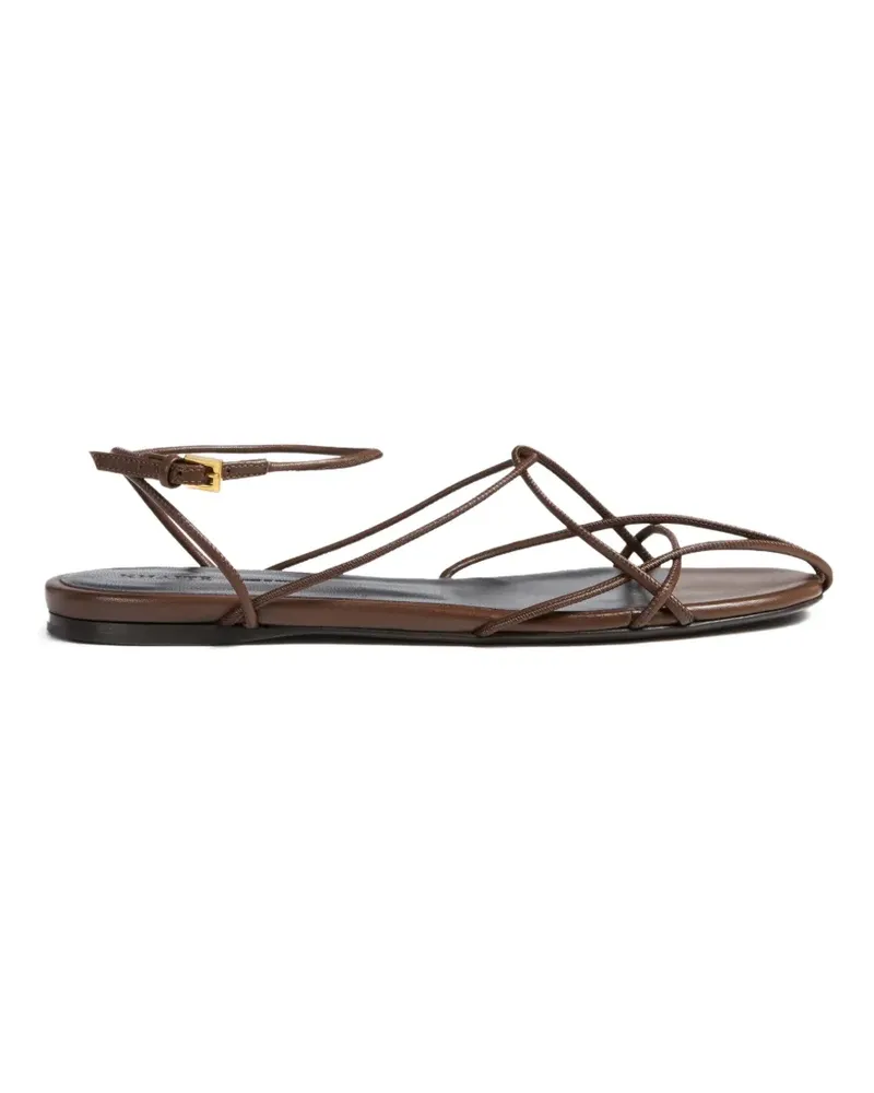 KHAITE Loulou Sandalen - Braun Braun
