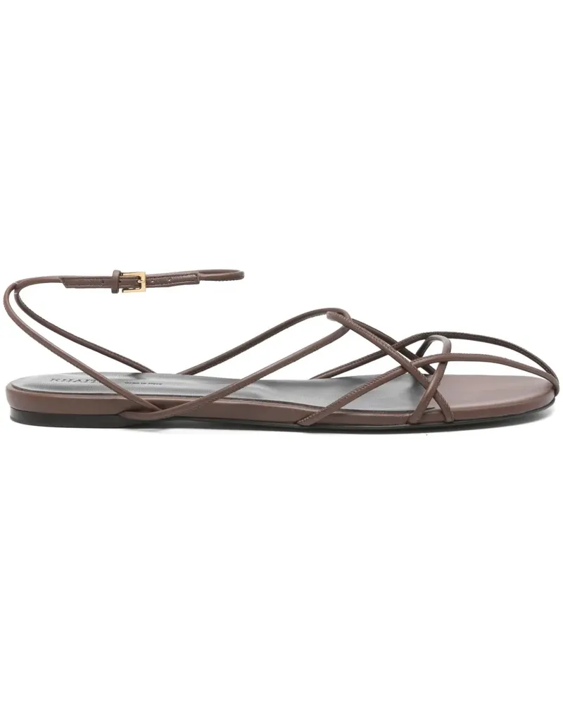 KHAITE Loulou Sandalen - Braun Braun