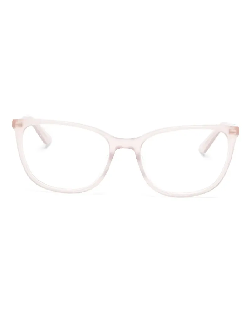 Chloé Brille mit ovalem Gestell - Nude Nude