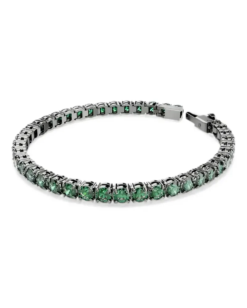 Swarovski Tennis Matrix crystal-embellished bracelet - Grün Grün
