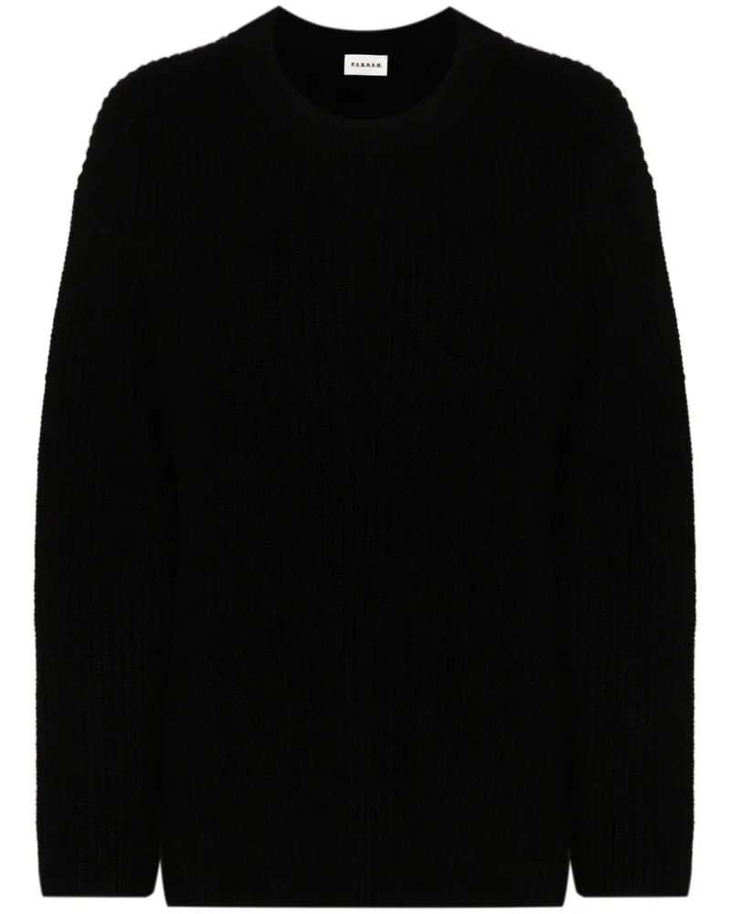 P.A.R.O.S.H. P.A.R.O H. Kaschmirpullover Schwarz