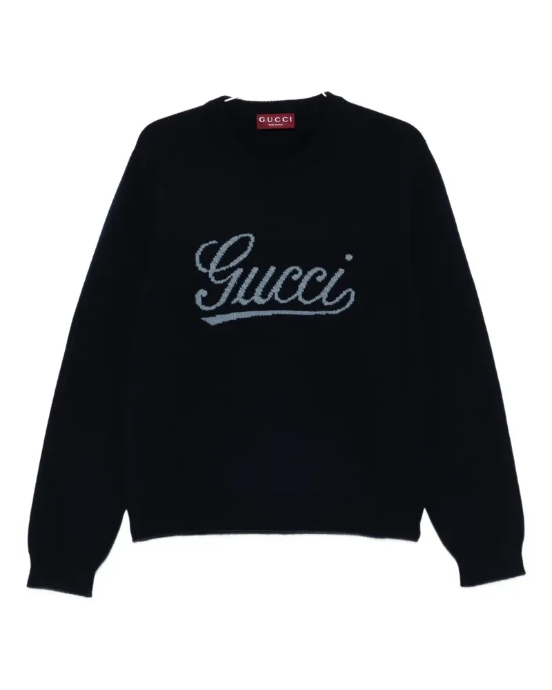 Gucci Pullover mit rundem Ausschnitt - Blau Blau