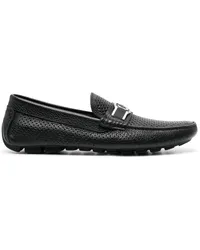 Casadei Loafer mit Logo-Schild Schwarz