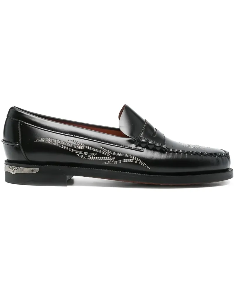 Sebago Klassische Penny-Loafer - Schwarz Schwarz