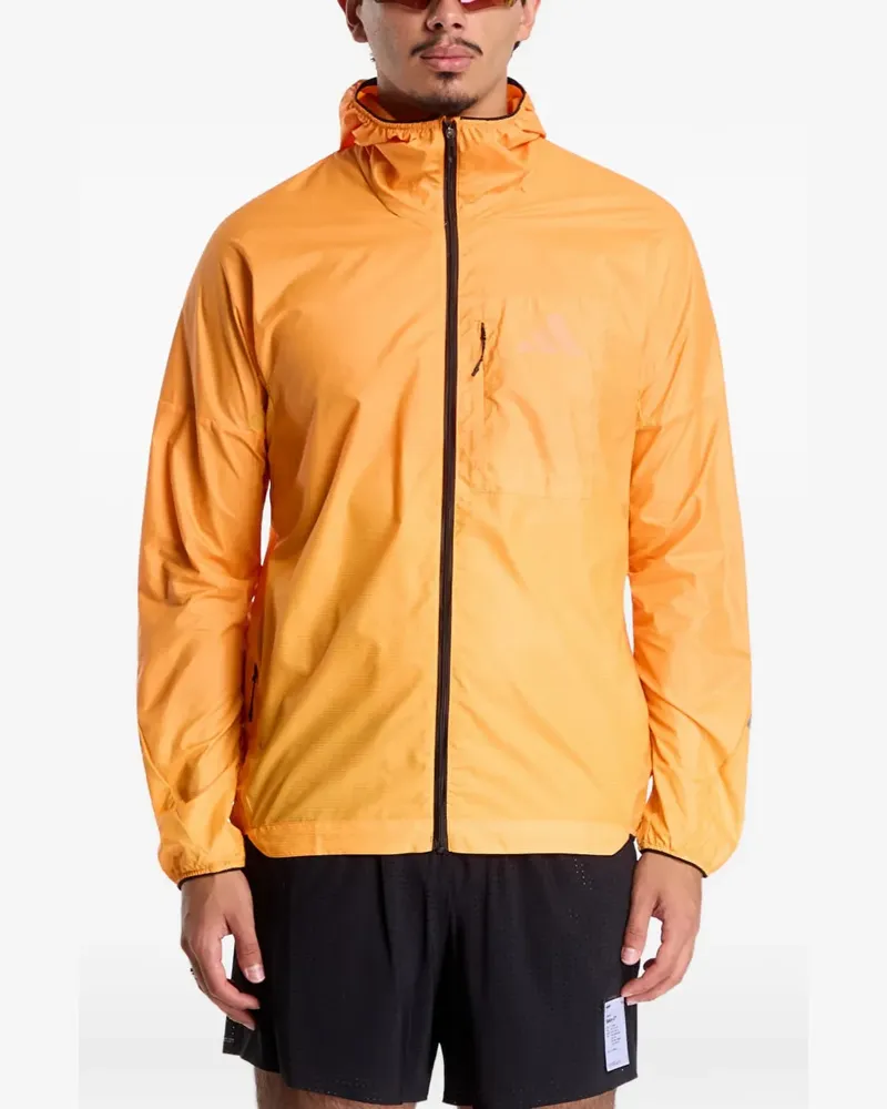 adidas Terrex Xsuperior Windweave Jacke mit Logo-Print - Orange Orange
