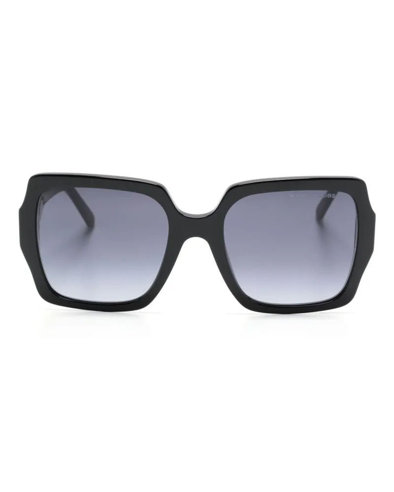 Marc Jacobs J Marc Oversized-Sonnenbrille Schwarz