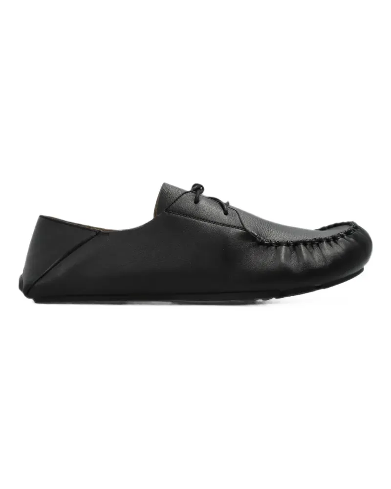 Loewe Rambla whipstitch derby shoes - Schwarz Schwarz