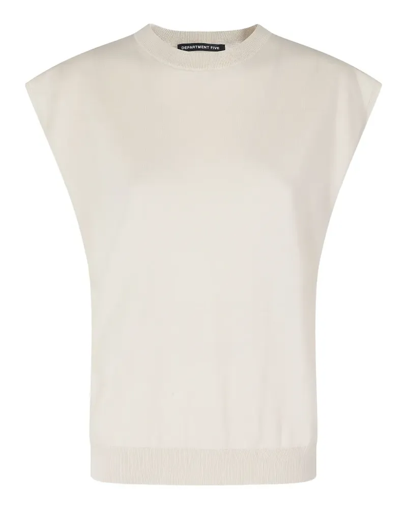 Department 5 cut-out top - Nude Nude