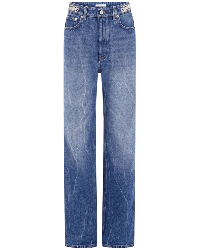 Paco Rabanne Ausgestellte Jeans - Blau Blau