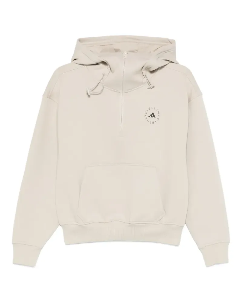 adidas pouch hooded hoodie - Nude Nude