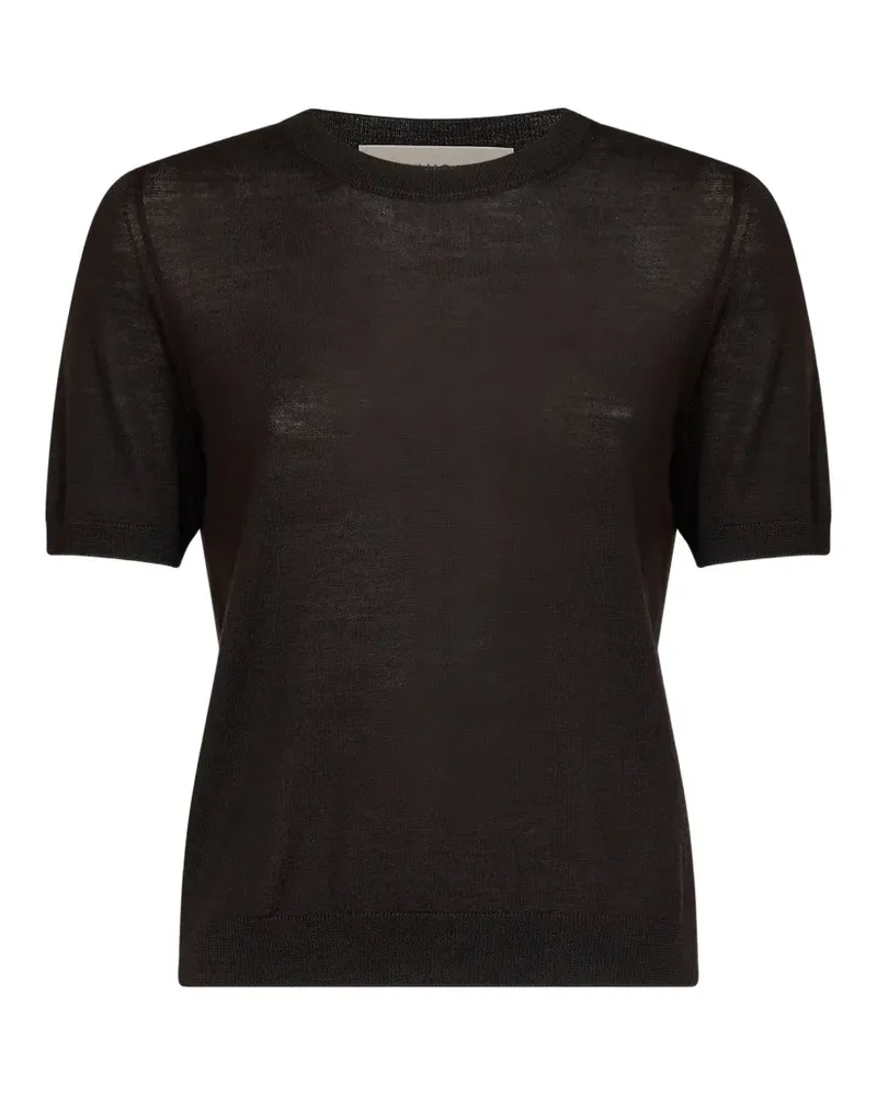 Blanca T-Shirt mit Rundhalsausschnitt - Braun Braun