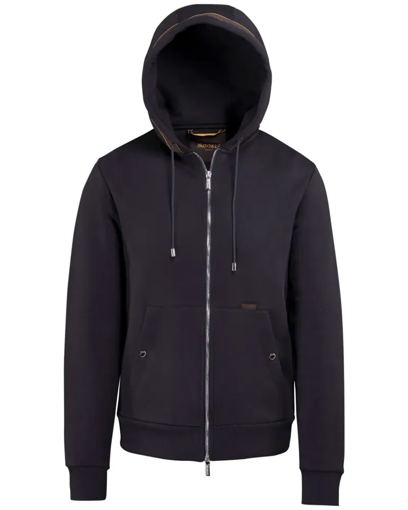 MOORER Jux-SFT Hoodie - Blau Blau