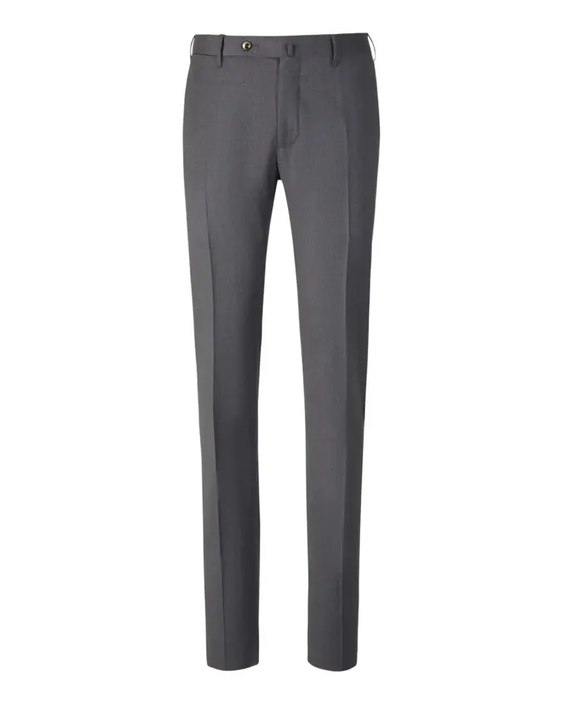 PT TORINO slim wool trousers - Grau Grau