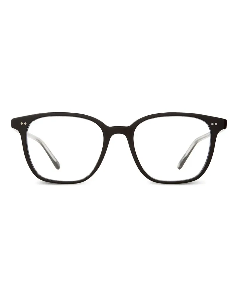 Garrett Leight Carina Brille mit eckigem Gestell - Schwarz Schwarz