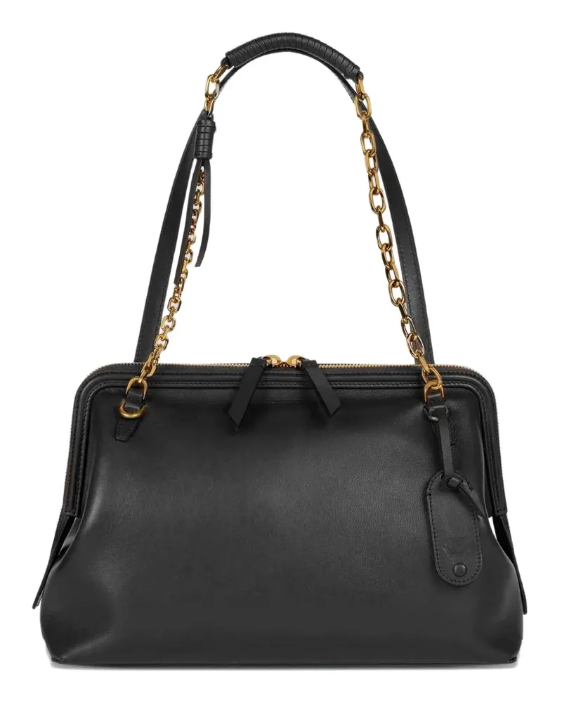 Etro Mittelgroße Doc Schultertasche - Schwarz Schwarz