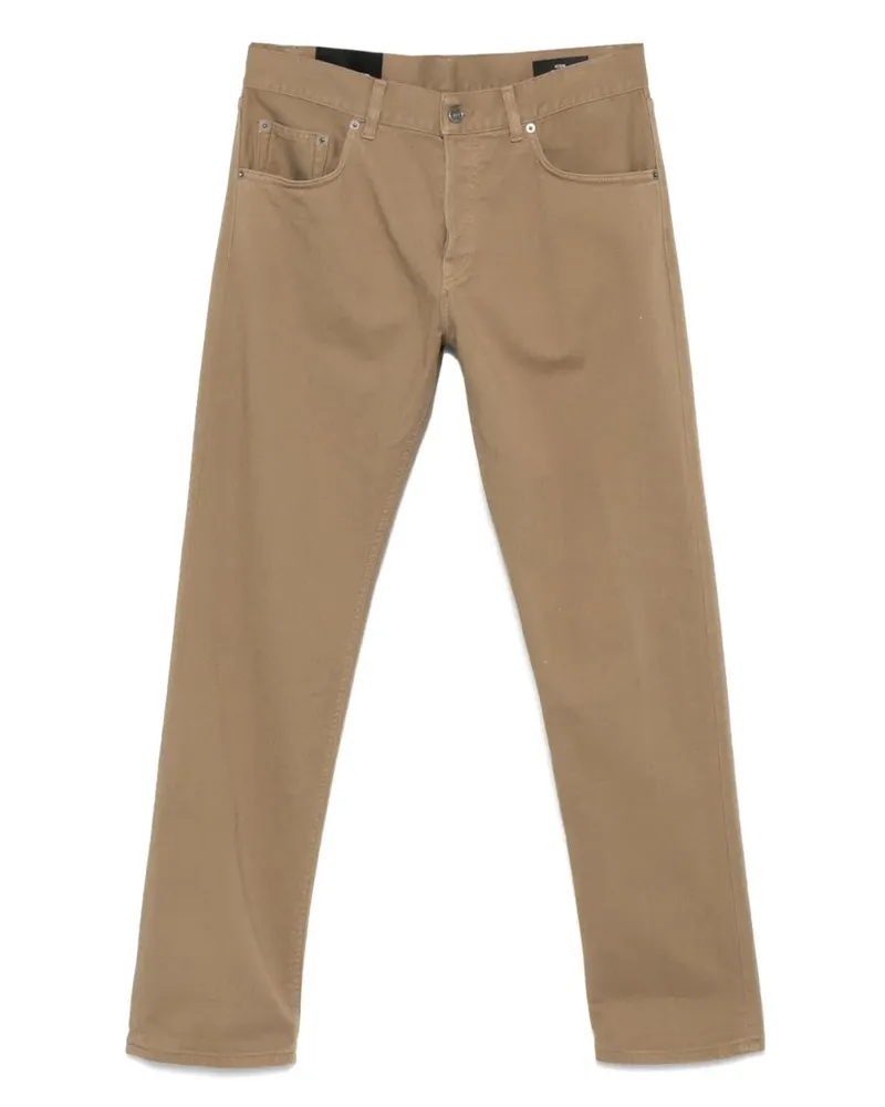 Dondup Jeans mit Logo-Print - Nude Nude