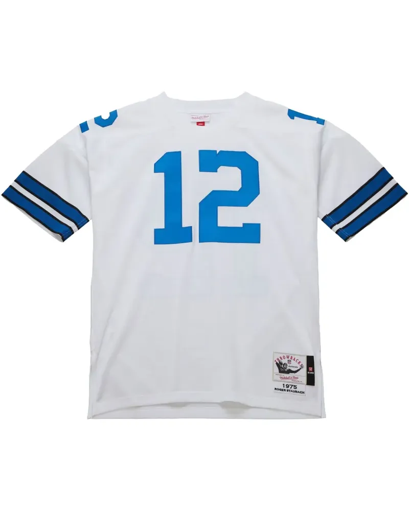 Mitchell & Ness NFL "Cowboys 1975 Roger Staubach" Trikot - Weiß Weiß
