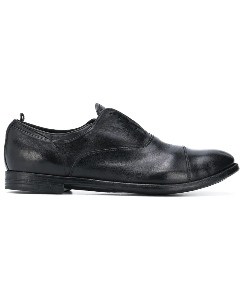 Officine Creative Italia Oxford-Schuhe ohne Schnürung - Schwarz Schwarz