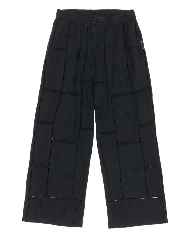 BIMBA Y LOLA Hose mit Stickerei - Schwarz Schwarz