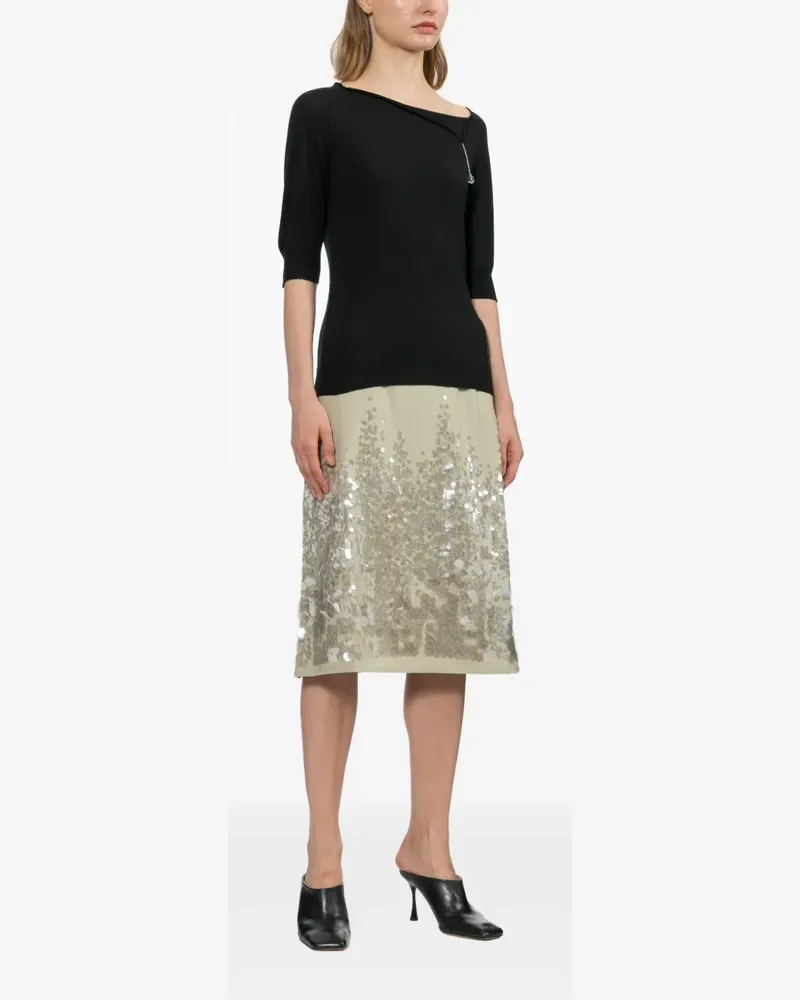 Paloma Wool Ara midi skirt - Nude Nude