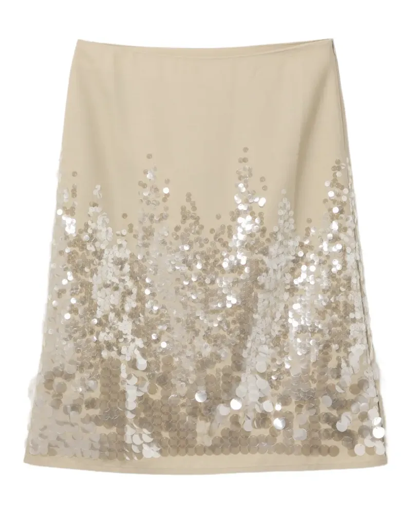 Paloma Wool Ara midi skirt - Nude Nude