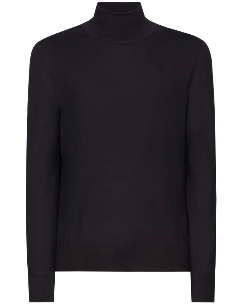 Dolce & Gabbana Pullover mit Rollkragen - Blau Blau