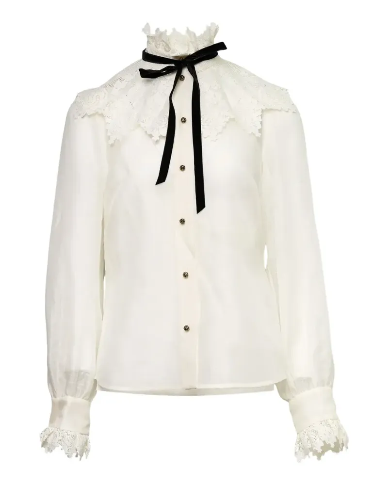 Zimmermann Luna blouse - Weiß Weiß