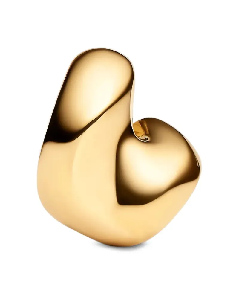 Maria Black Kleiner Saddle Ohrring - Gold Gold