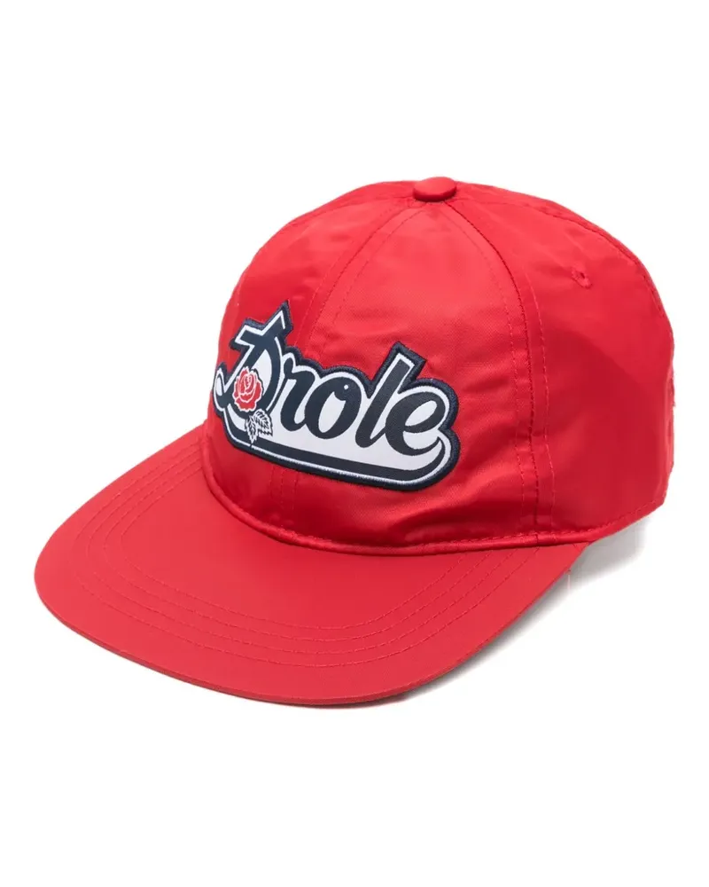 Drôle de Monsieur Baseballkappe mit Logo - Rot Rot