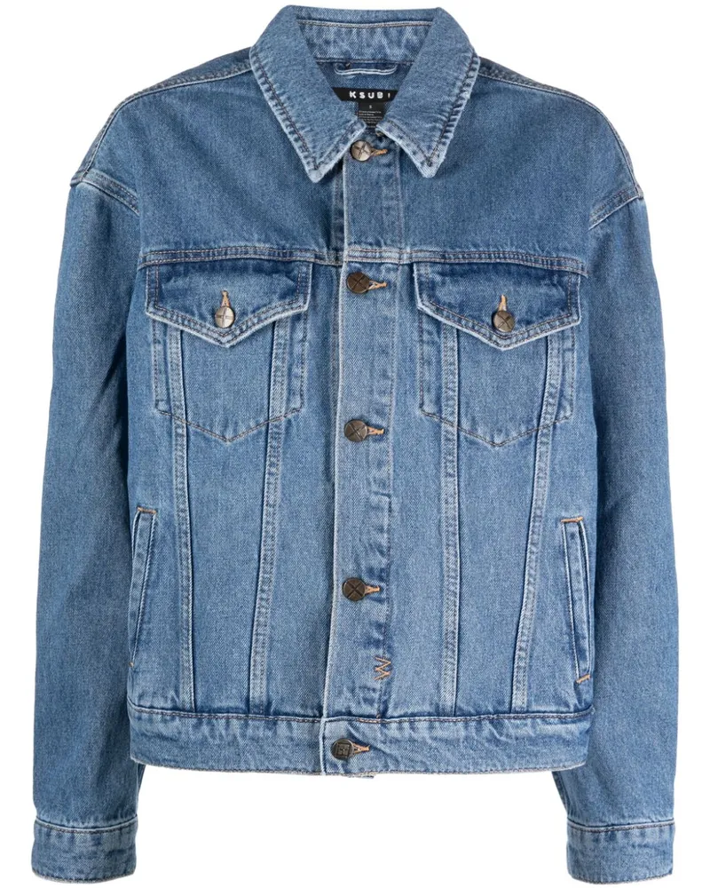 ksubi Heritage Jeansjacke - Blau Blau