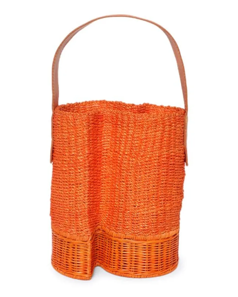 Sacai Kleine Korbtasche - Orange Orange