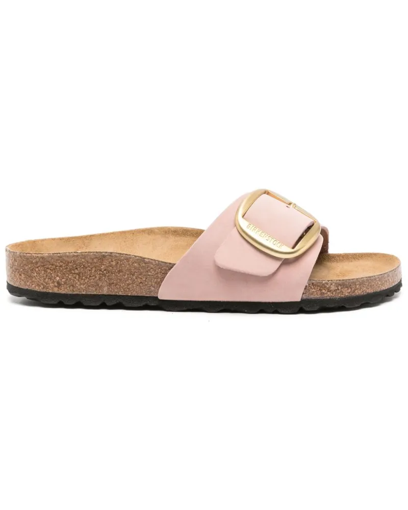 Birkenstock Madrid Pantoletten mit großer Schnalle - Rosa Rosa