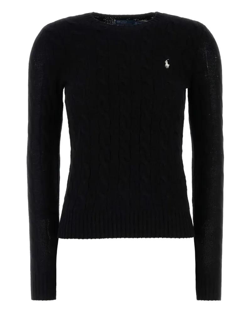 Ralph Lauren Pullover mit Zopfmuster - Schwarz Schwarz