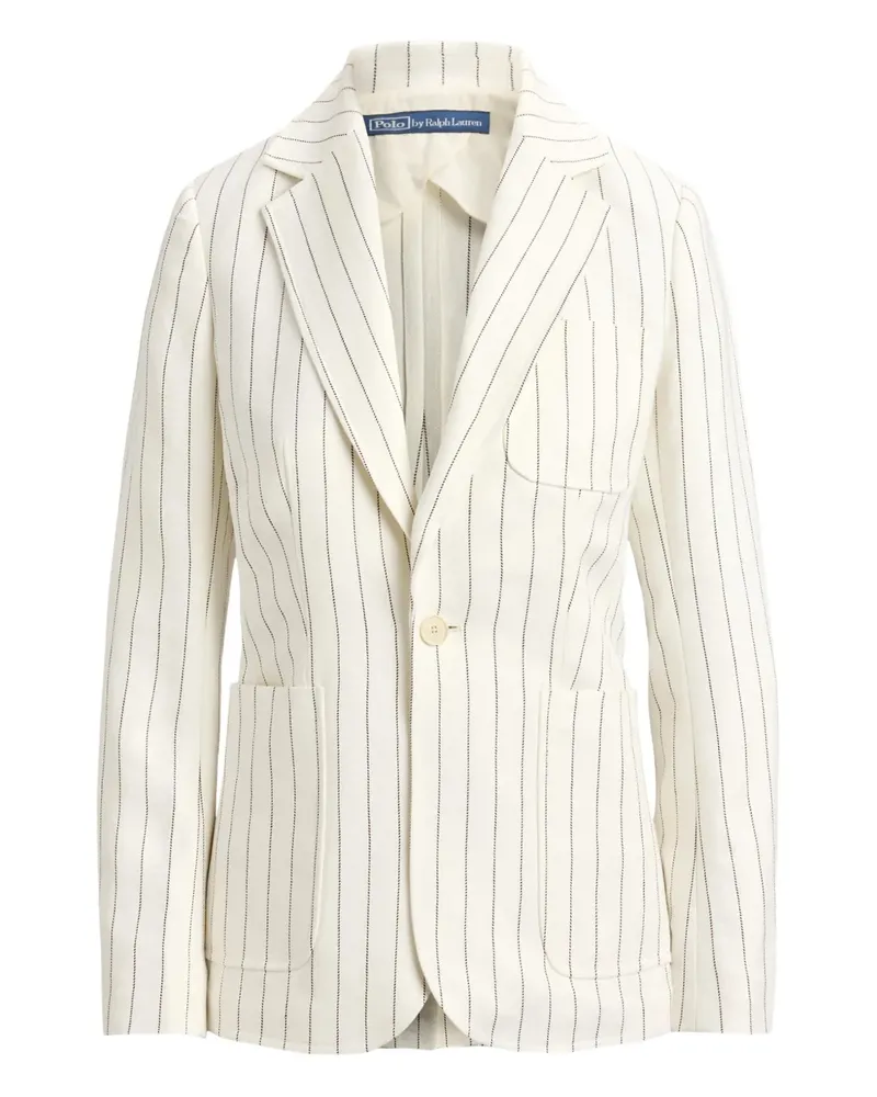 Ralph Lauren Gestreiftes Sakko - Nude Nude