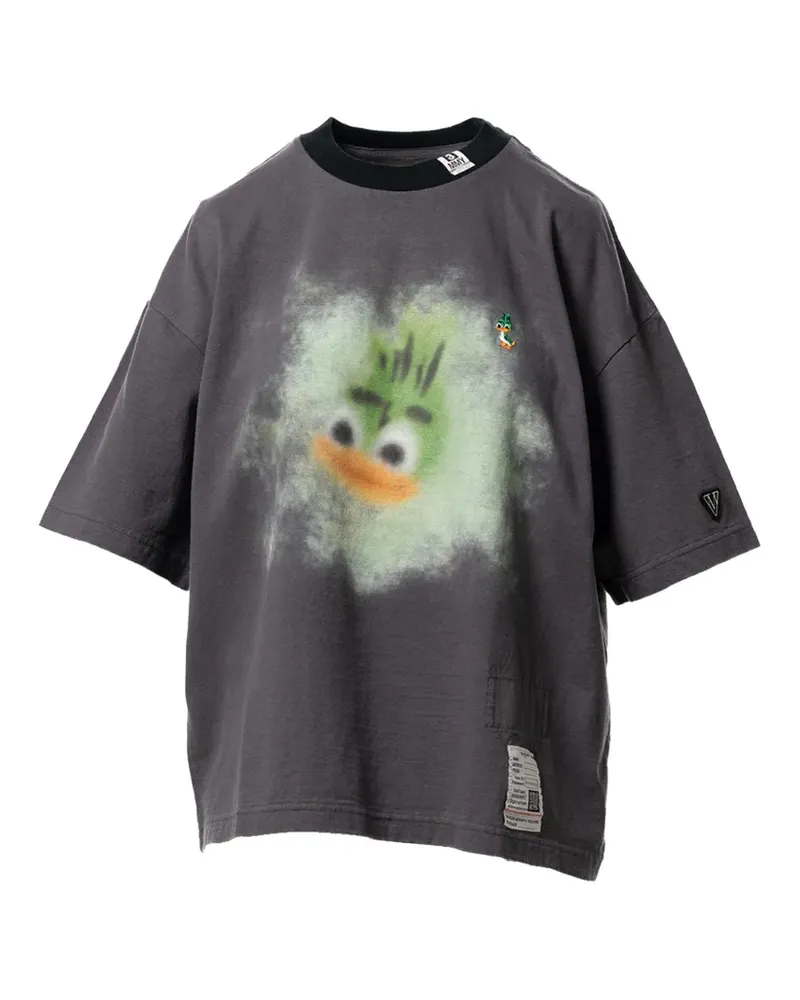 MIHARAYASUHIRO T-Shirt mit Print - Grau Grau