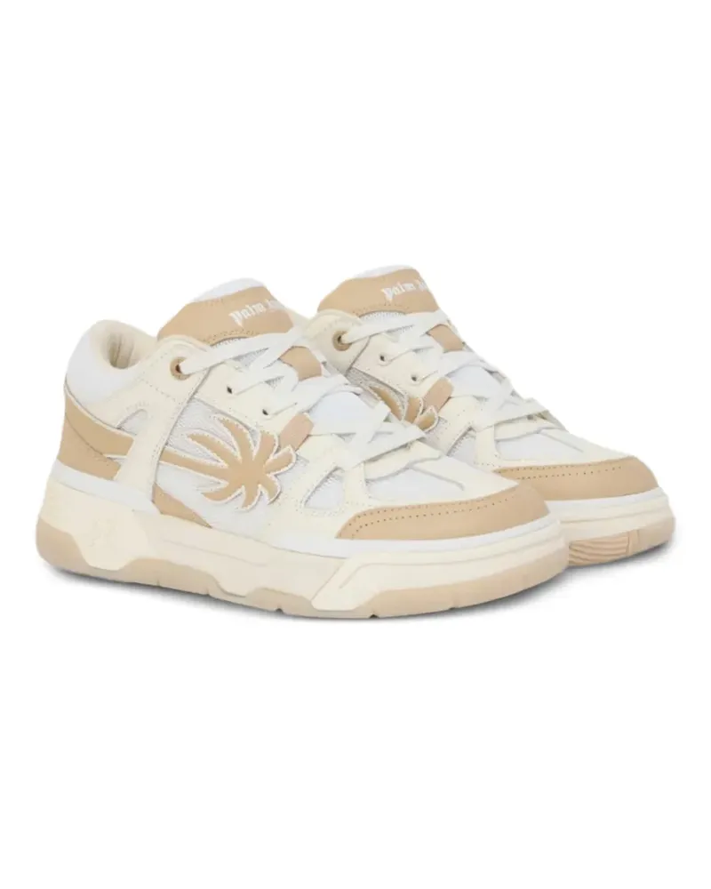 Palm Angels Palm Skate tree-patch panelled sneakers - Weiß Weiß