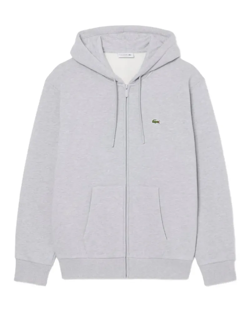 Lacoste fleece hoodie - Grau Grau