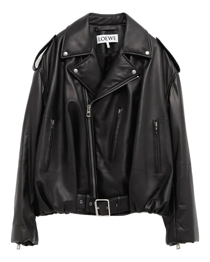 Loewe Jacke mit Reißverschluss - Schwarz Schwarz