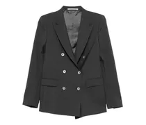 Doppelreihiger Anzug - Schwarz