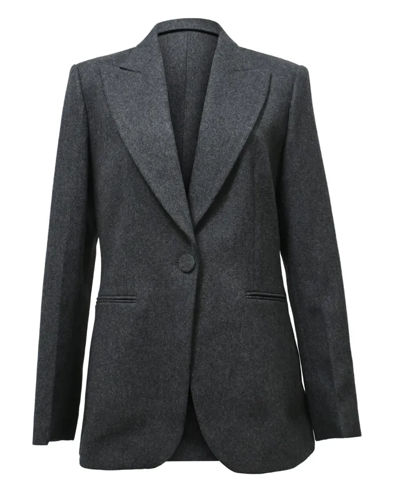 Sandro x Clara Luciani single-button blazer - Grau Grau