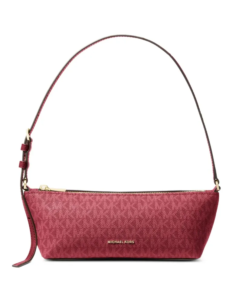 Michael Kors Kleine Laila Satchel-Tasche mit Logo - Rot Rot