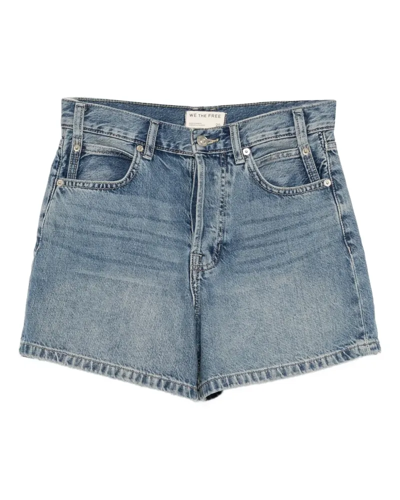 Free People Tippi Jeans-Shorts - Blau Blau