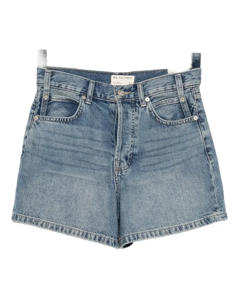 Free People Tippi Jeans-Shorts - Blau Blau