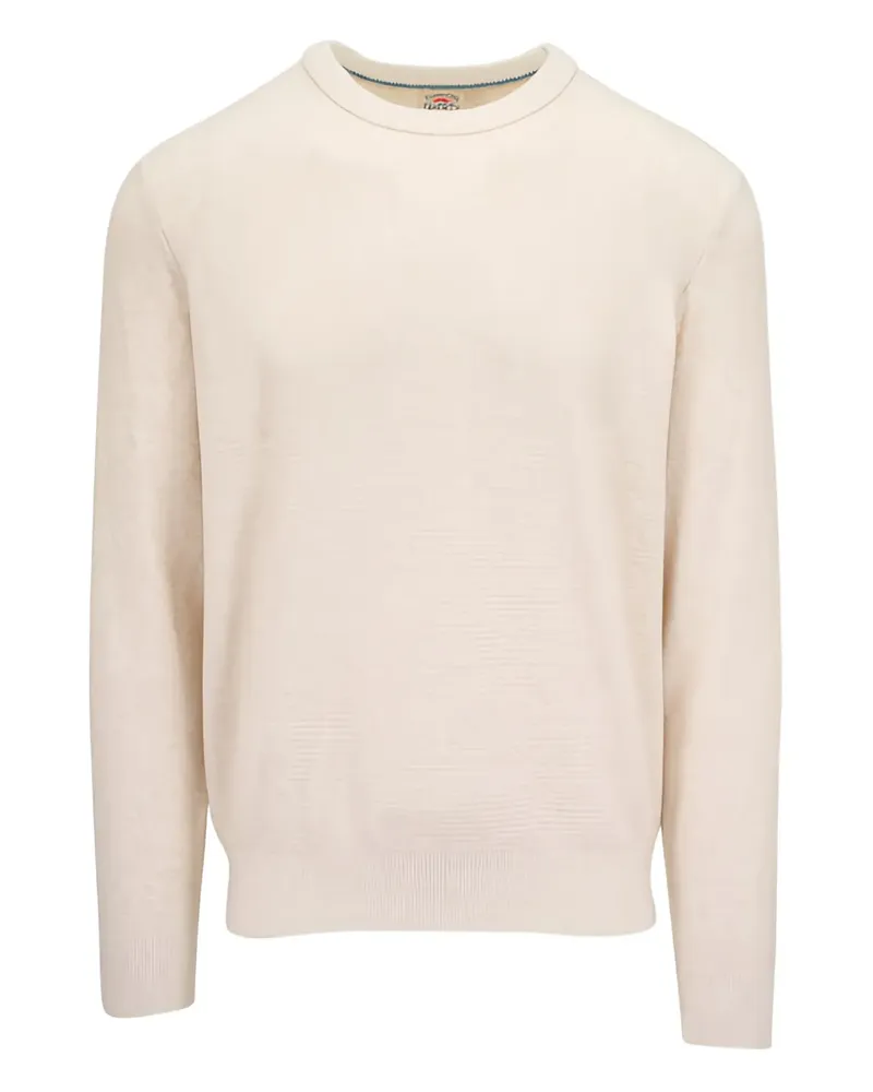 Faherty crew-neck sweater - Nude Nude