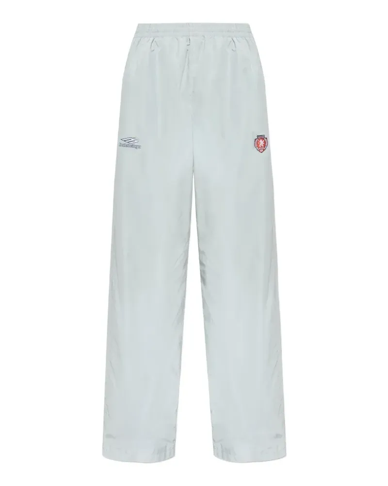 Balenciaga Hose mit Print - Grau Grau